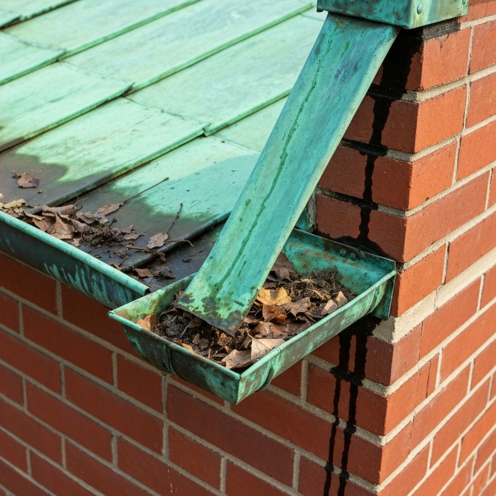 Before: Arlington gutter project