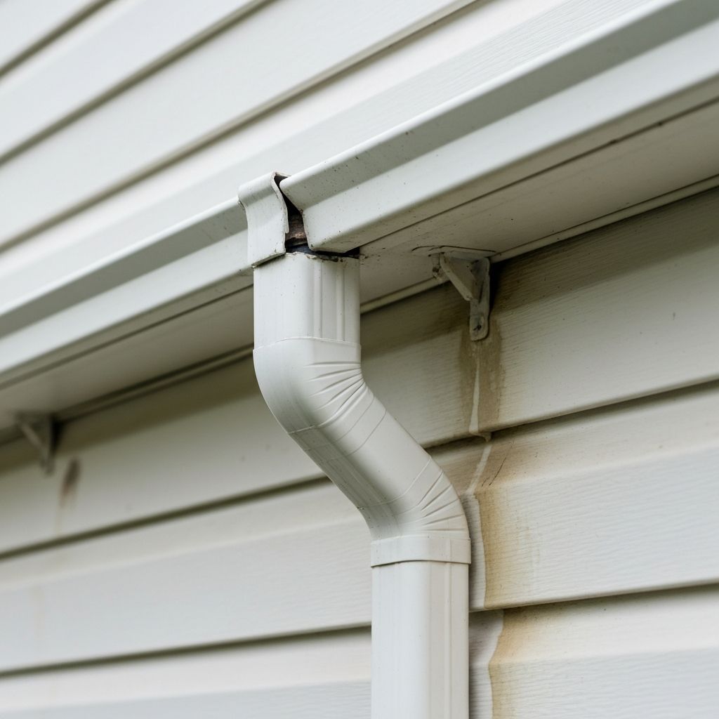 Before: Glen Allen gutter project